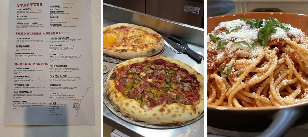 The Pizzeria | Chino Hills Menu